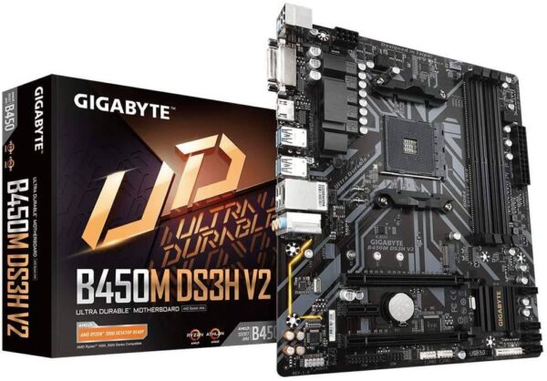 Gigabyte B450m ds3h box