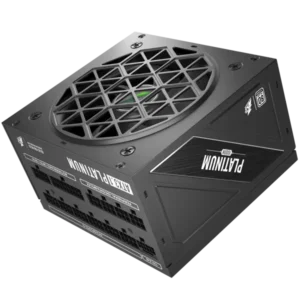 1st Player NGDP 1000W 80 Plus Platinum Certified Full Modular Power Supply ATX 3.1 & PCIe 5.1, All Japanese 105°C Capacitors Eco Mode with 120mm FDB Fan