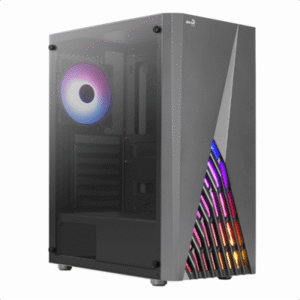 AeroCool Delta RGB Tempered Glass Mid-Tower ATX Case