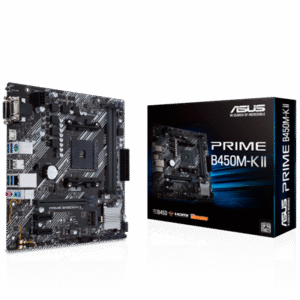 Asus Prime B450M-K II AMD AM4 microATX Motherboard