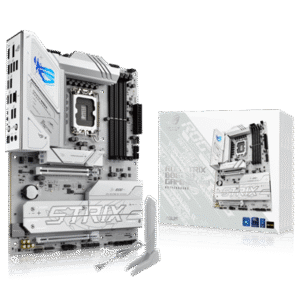 Asus Rog Strix B860-A Gaming Wifi B860 LGA 1851 ATX Motherboard, Intel Core Ultra Series 2 Ready, Advanced AI PC-Ready, 14+1+2+1 Stages, DDR5, PCIe 5.0, 4X M.2, Wi-Fi 7, 2.5Gb LAN, USB 20Gbps Type-C