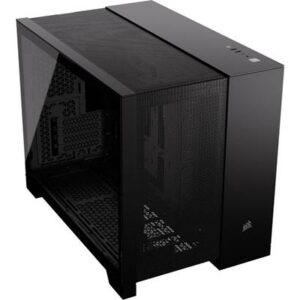 Corsair 2500D Airflow Mid-Tower Dual Chamber microATX Case - Black