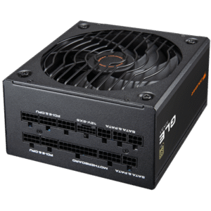 Cougar GLE 1000W Fully Modular Power Supply, 80 Plus Gold, PCIe 5.1 and ATX 3.1, Platinum Cybernetics, Black