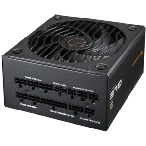 Cougar GLE 1200W Fully Modular Power Supply, 80 Plus Gold, PCIe 5.1 and ATX 3.1, Platinum Cybernetics, Black
