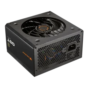 Cougar GST 750W 80 Plus Gold Non-Modular Power Supply, PCIe 5.1, Native ATX 3.1, Black