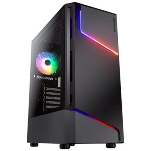 Cougar MX360 RGB Dual Blades of Lightning ARGB Mid Tower Gaming Case, Support up to 360mm Radiator, 315mm , 170mm CPU Cooler