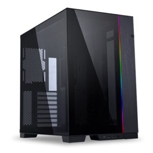 Lian Li O11 Dynamic EVO Gaming PC Case E-ATX Desktop Computer Case - Mid Tower Chassis with Flexible Mode and Configuration, Tempered Glass Panel, USB Type-C Port -Black