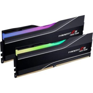 G.Skill Trident Z5 Neo RGB 32GB (2x16GB) 6000MHz C36 DDR5 DRAM Desktop Memory - Matte Black