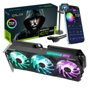Galax GeForce RTX 4070 Ti Super Ex Gamer 1-Click OC V2 Graphics Card, 16GB GDDR6X 256-bit DP*3/HDMI 2.1/DLSS 3