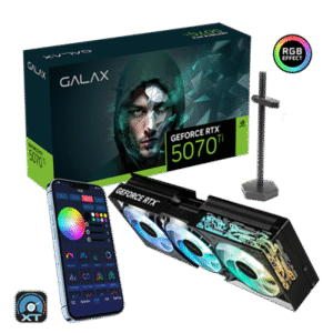 Galax GeForce RTX 5070 Ti 1-Click OC DLSS 4 16GB GDDR7 256-bit 28 Gbps PCIe 5.0 Gaming Graphics Card