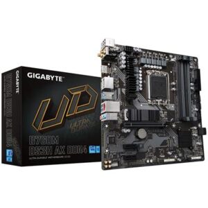Gigabyte B760M DS3H AX DDR4 Intel 12/13th Gen microATX Motherboard