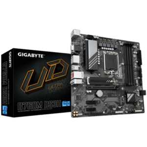 Gigabyte B760M DS3H DDR5 Intel 12/13th Gen microATX Motherboard