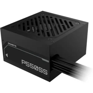 Gigabyte P550SS Power Supply - PCIe 5.0, 80 Plus Silver, Fully Modular Design, 120mm Fan, ATX 3.0 Compatible