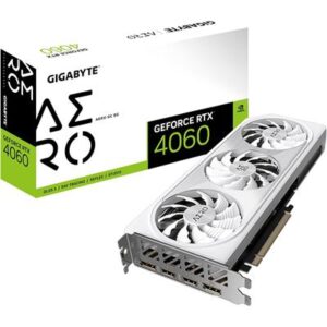 Gigabyte GeForce RTX 4060 Aero OC 8GB Graphics Card