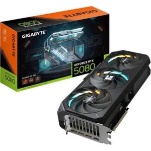 Gigabyte GeForce RTX 5080 Gaming OC 16G Graphics Card - 16GB GDDR7, 256bit, PCI-E 5.0, 2730MHz Core Clock, 3 x DisplayPort, 1 x HDMI