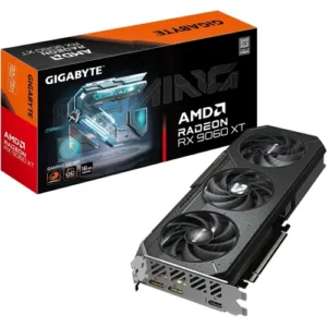 Gigabyte Radeon RX 9060 XT Gaming OC 16G Graphics Card, PCIe 5.0, 16GB GDDR6 Video Card
