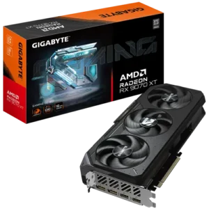 Gigabyte Radeon RX 9070 XT Gaming OC 16G Graphics Card, PCIe 5.0, 16GB GDDR6 Video Card