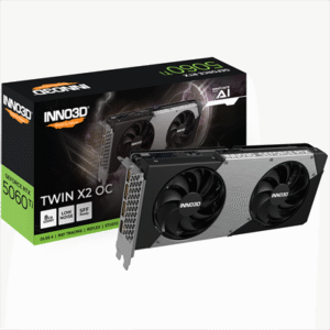 Inno3D GeForce RTX 5060 Ti 8GB Twin X2 OC GDDR7 Gaming Graphics Card