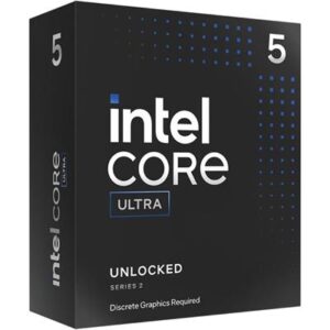 Intel Core Ultra 5 245KF Desktop Processor - 14 cores (6 P-cores + 8 E-cores) up to 5.2 GHz