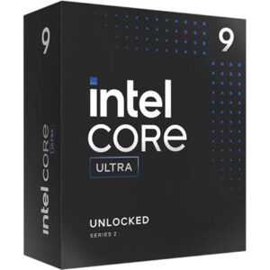 Intel Core Ultra 9 285K Desktop Processor 24 cores (8 P-cores + 16 E-cores) up to 5.7 GHz