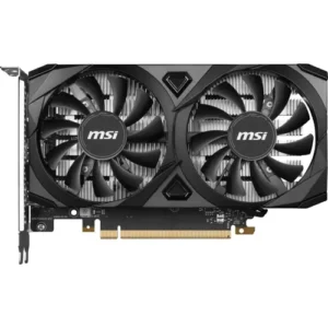 MSI Gaming RTX 3050 Ventus 2X 6G OC Graphics Card (NVIDIA RTX 3050, 96-Bit, Boost Clock: 1492 MHz, 6GB GDDR6 14 Gbps, HDMI/DP, Ampere Architecture)