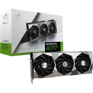 MSI GeForce RTX 4070 Ti Suprim X 12GB Graphics Card
