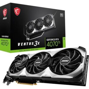 MSI GeForce RTX 4070 Ti Ventus 3X 12GB OC Graphics Card
