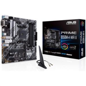 Asus Prime B550M-A Wifi II AM4 AMD microATX Motherboard