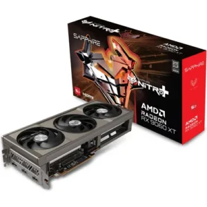 Sapphire Nitro+ AMD Radeon RX 9060 XT Graphics Card, 16GB GDDR6 128-Bit Memory, 3320 MHz Boost Clock, 2048 Stream Processors, 20 Gbps Memory Clock, PCI-Express 5.0 x16