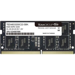 TeamGroup Elite 8GB 3200MHz SO-DIMM DDR4 Laptop Memory