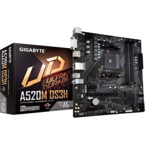 Gigabyte A520M DS3H - AMD AM4 microATX Motherboard