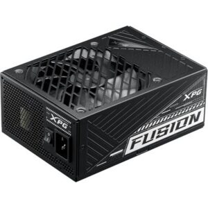 XPG Fusion 1600W PCIE 5 & ATX 3.0 Power Supply - Full Digital, Full Modular, 80 Plus and Cybenetics Titanium Certified - Partnered with Delta Electronics