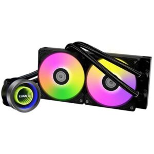 Lian Li Galahad II Trinity 240 ARGB AIO 240mm Liquid CPU Cooler - Black