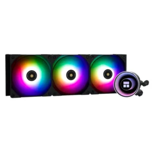 Thermalright Frozen Notte 360 Black ARGB V2 Water Cooling AIO Liquid CPU Cooler, 360 Black CPU Cooler Specifications, 3×120mm PWM Fans, S-FDB Bearings, Suitable for AMD/AM4, Intel LGA 1700/1150/1200/2011/2066