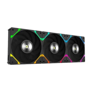 Thunder Ember TCS-45B 3 Pack Black – (ARGB 120mm LED PWM Daisy-Chain)