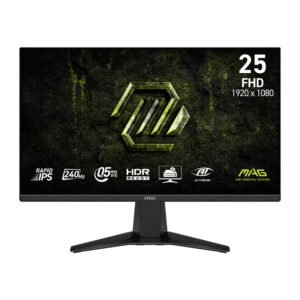 MSI MAG 255F X24 24.5 Inch FHD 240Hz Gaming Monitor