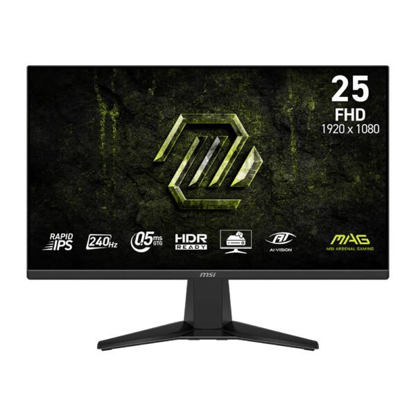 MSI MAG 255F X24 24.5 Inch FHD 240Hz Gaming Monitor